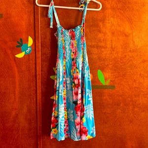 Cute Hawaiian dress for little girls